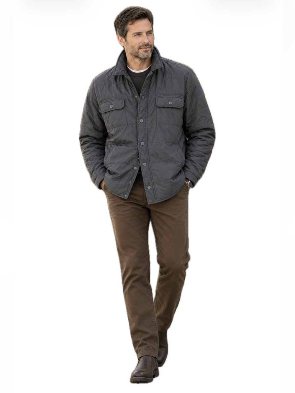Prana men’s reversible puffed shirt jacket size XL